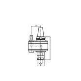BT40-ERO Oil - Feed Holder - Big-tools Industrial Supply Tools for Metal Cutting